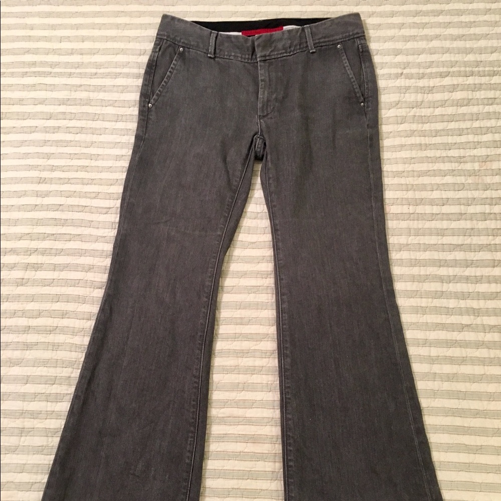 Banana Republic gray denim jeans