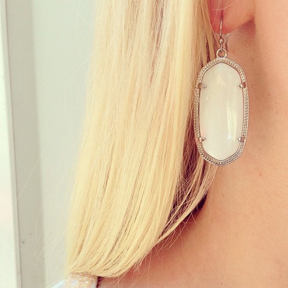Kendra Scott Jewelry - Kendra Scott Dani White Earrings