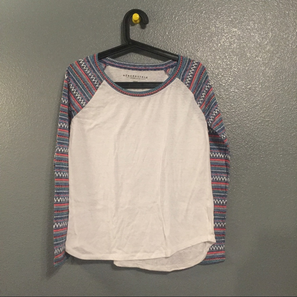 Aeropostale Semi-Sheer Long Sleeved Shirt