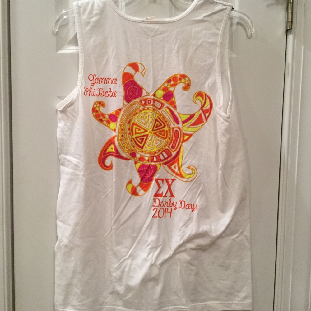 Gamma Phi Beta Comfort Colors Tanktop
