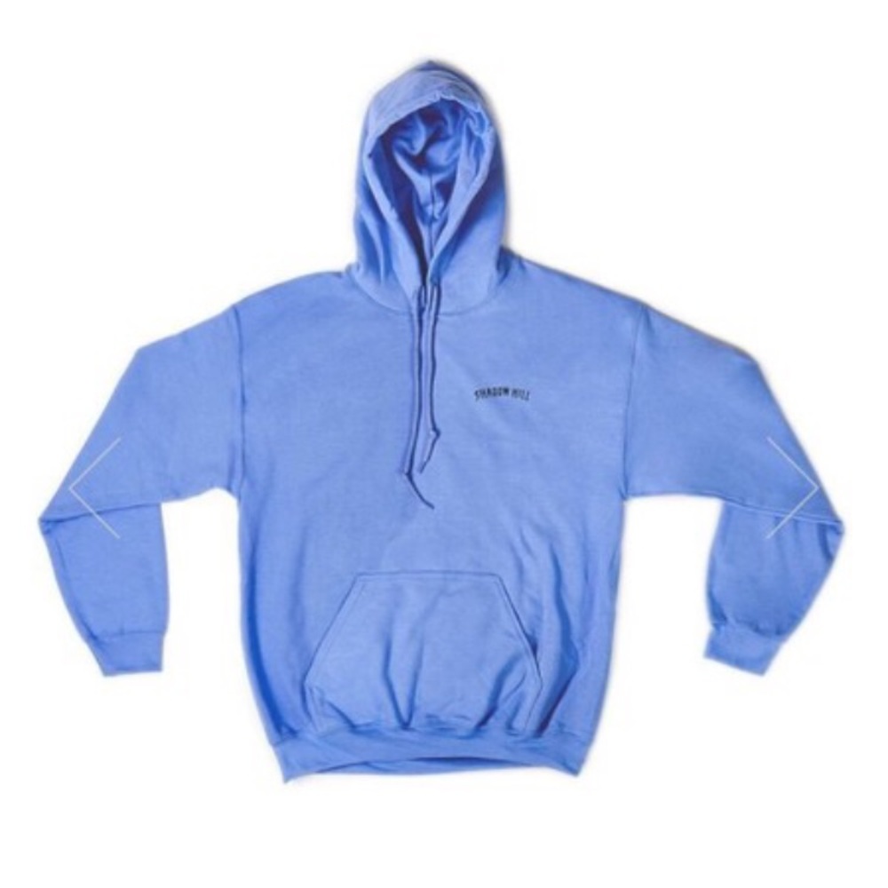 Shadow Hills blue hoodie