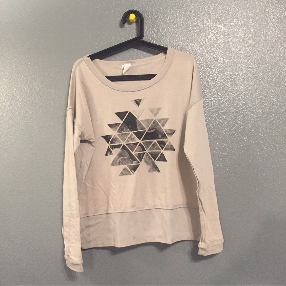Geometric Aeropostale Pullover Sweater