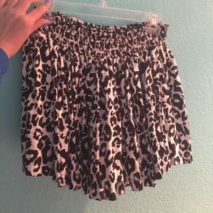 Leopard skirt
