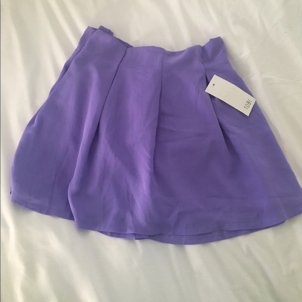Lilac skater skirt
