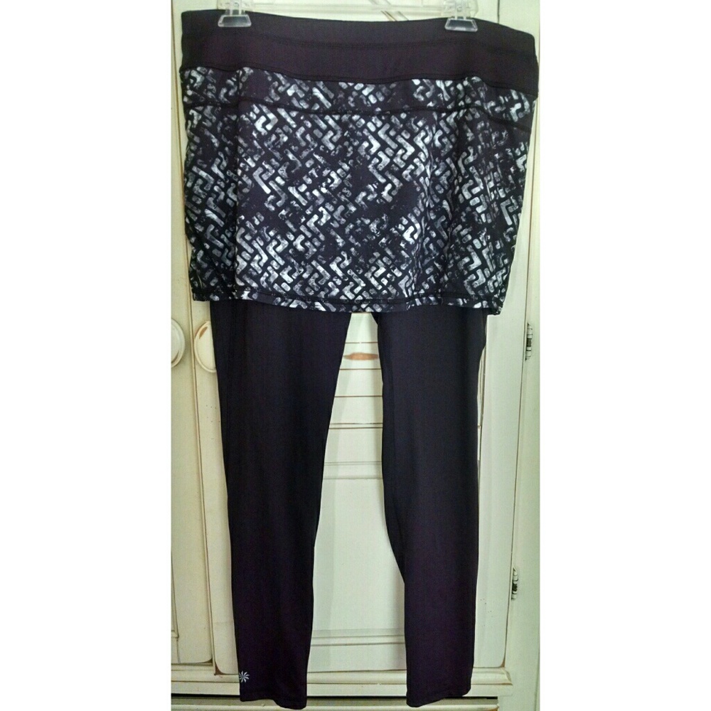 ATHLETA skirted leggings