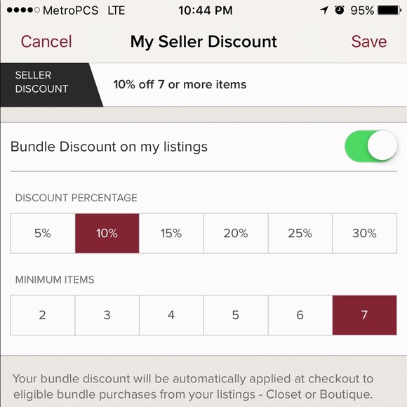 10% Discount - Picture 1 of 1