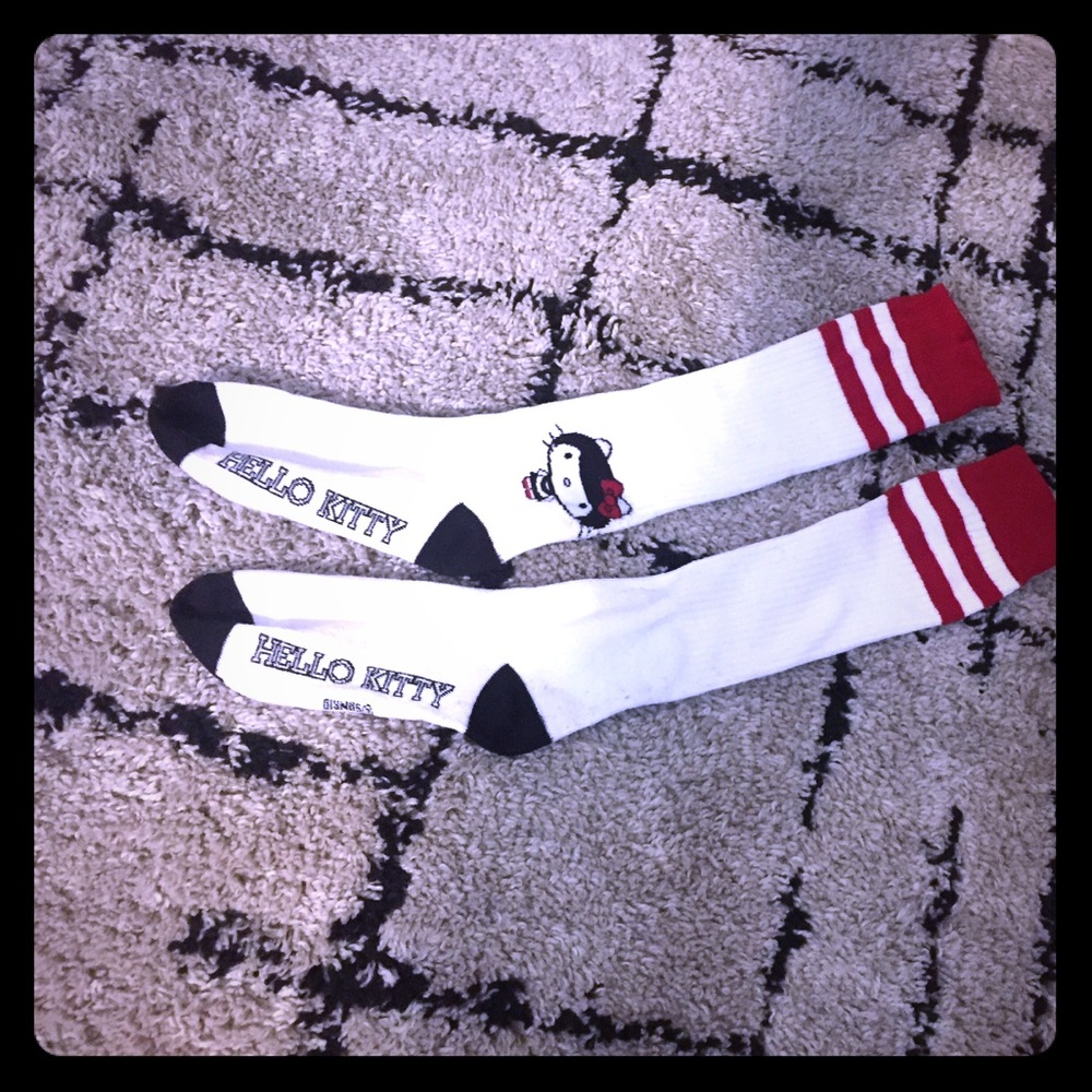 Authentic Sanrio Hello Kitty high socks