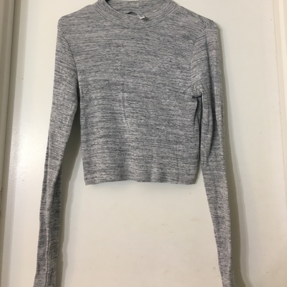 Light Grey Marl Top