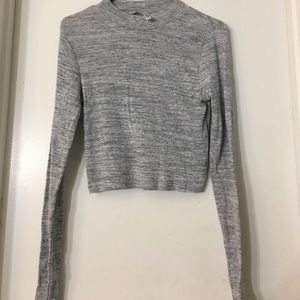 H&M Tops - Light Grey Marl Top H&M Tops - Light Grey Marl Top
