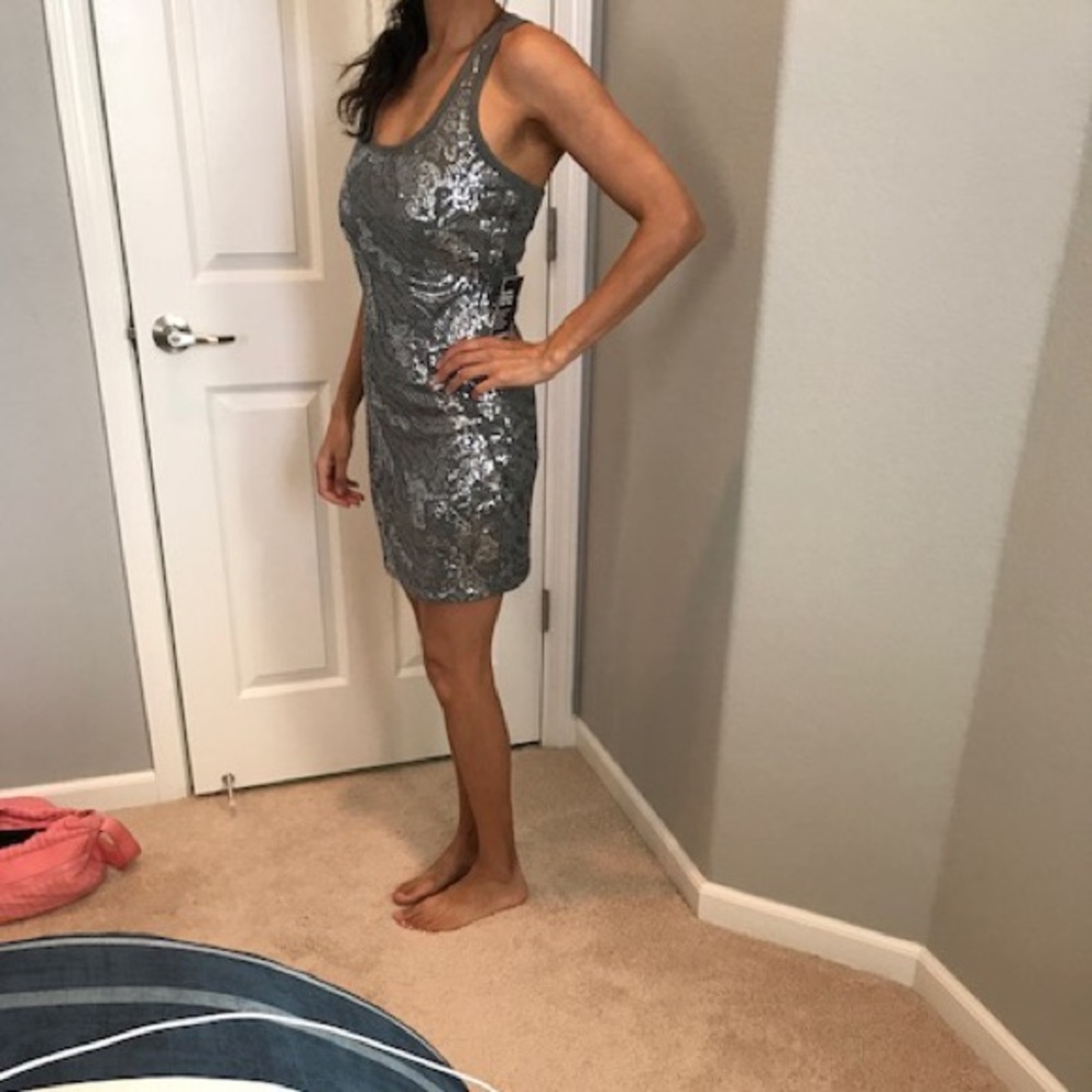 Sparkly racerback dress