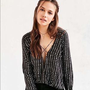 Size small silence and noise blouse