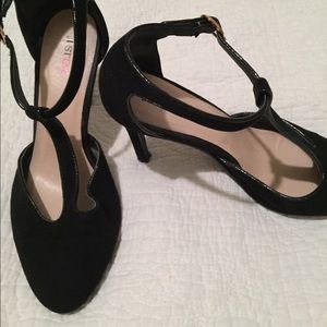 Just Fab T Strap 3" Heels