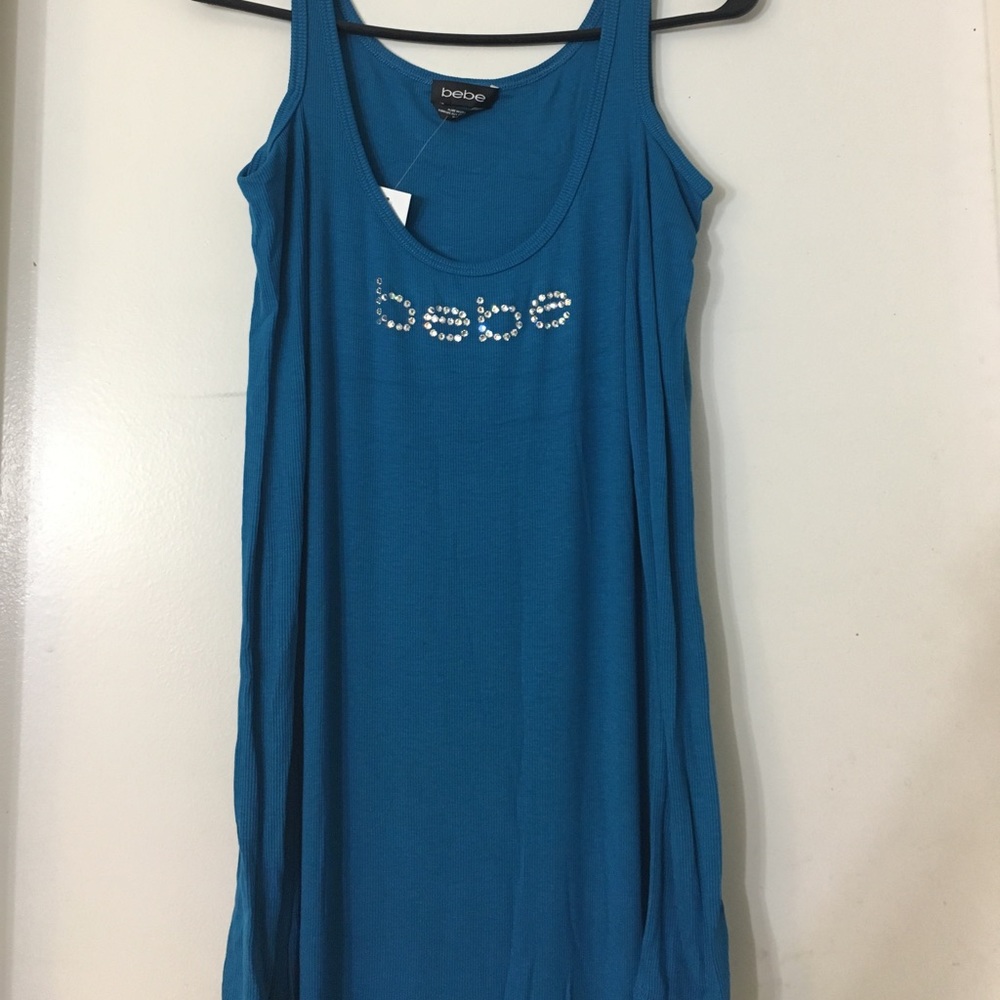 Bebe Shoulder Cut Out Maxi Dress