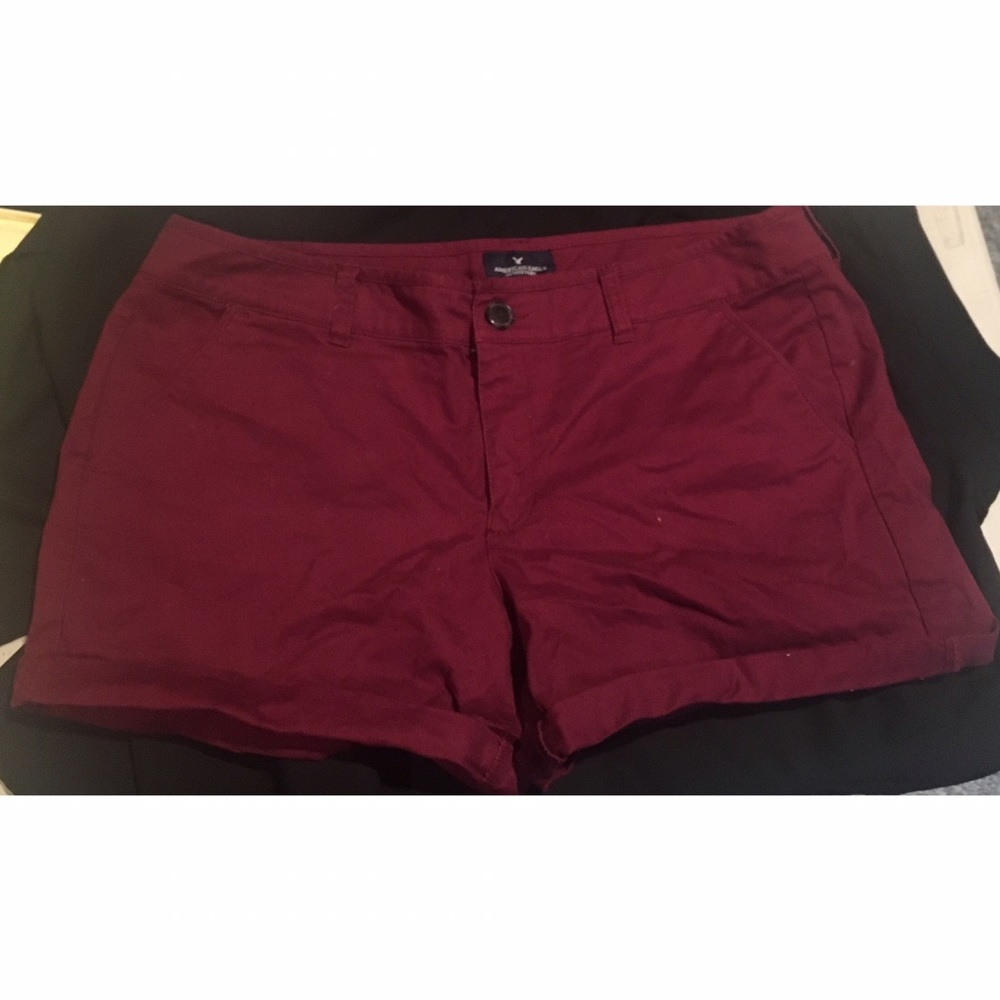 Red shorts