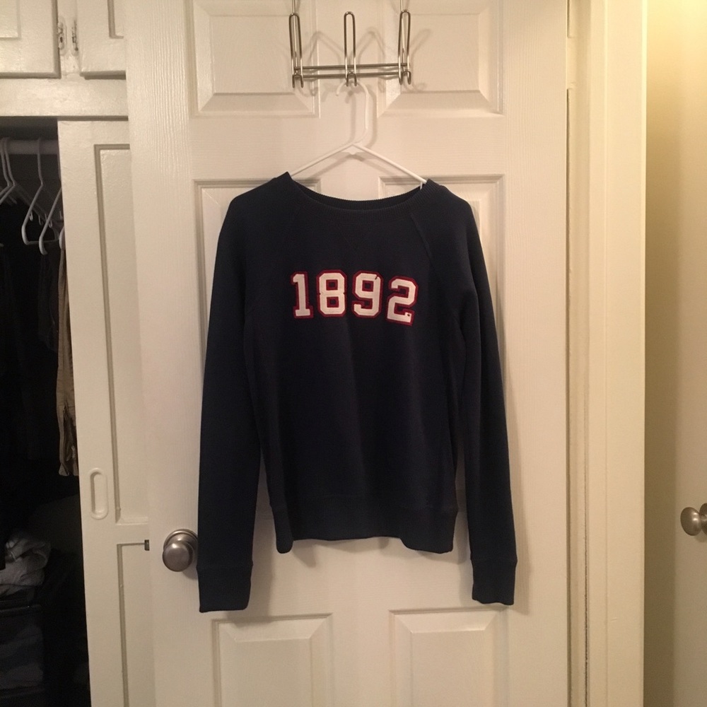 Brand New Abercrombie & fitch navy blue sweatshirt