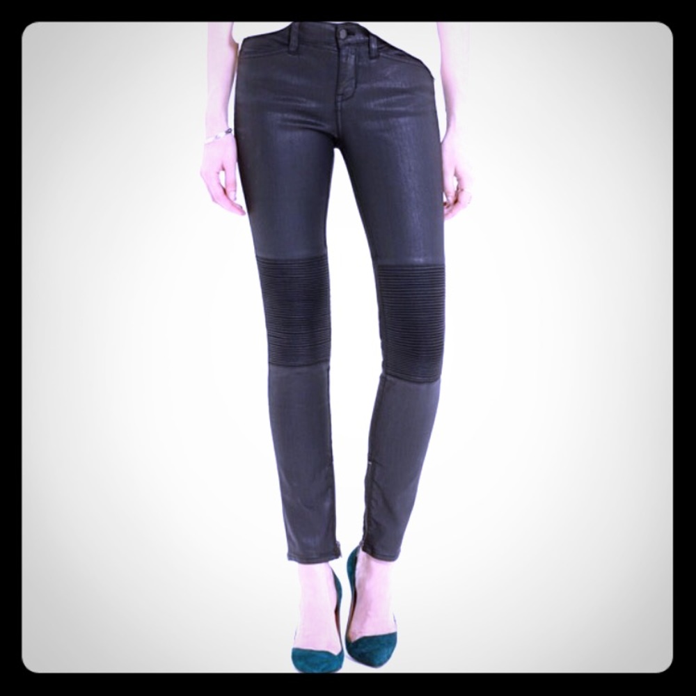Madewell skinny skinny zip racetrack jeans