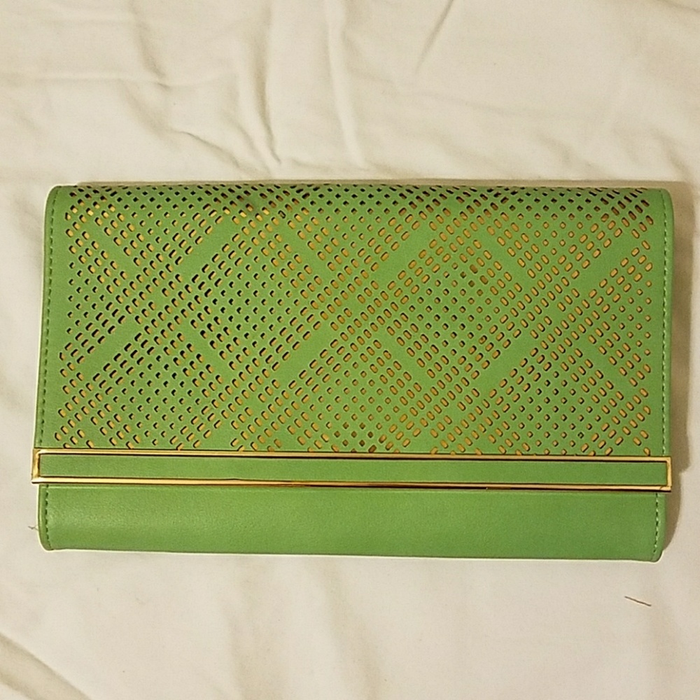 Green & Gold Clutch