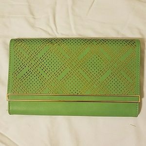 Green & Gold Clutch