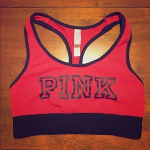 Victoria's Secret PINK sports bra.