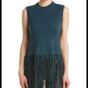 Brand new teal sweater tank