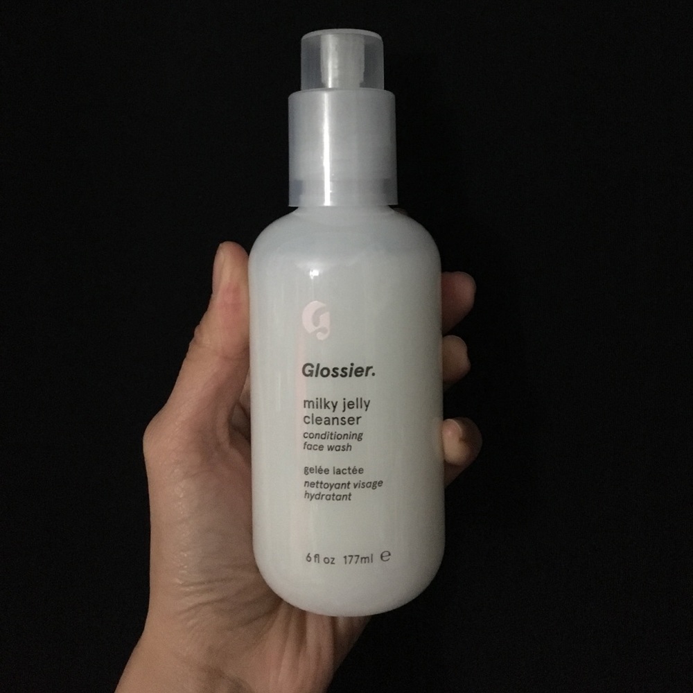 Glossier milky jelly cleanser