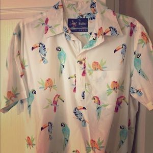 Chubbies Weekend Pullover Shirt, Festive Birds