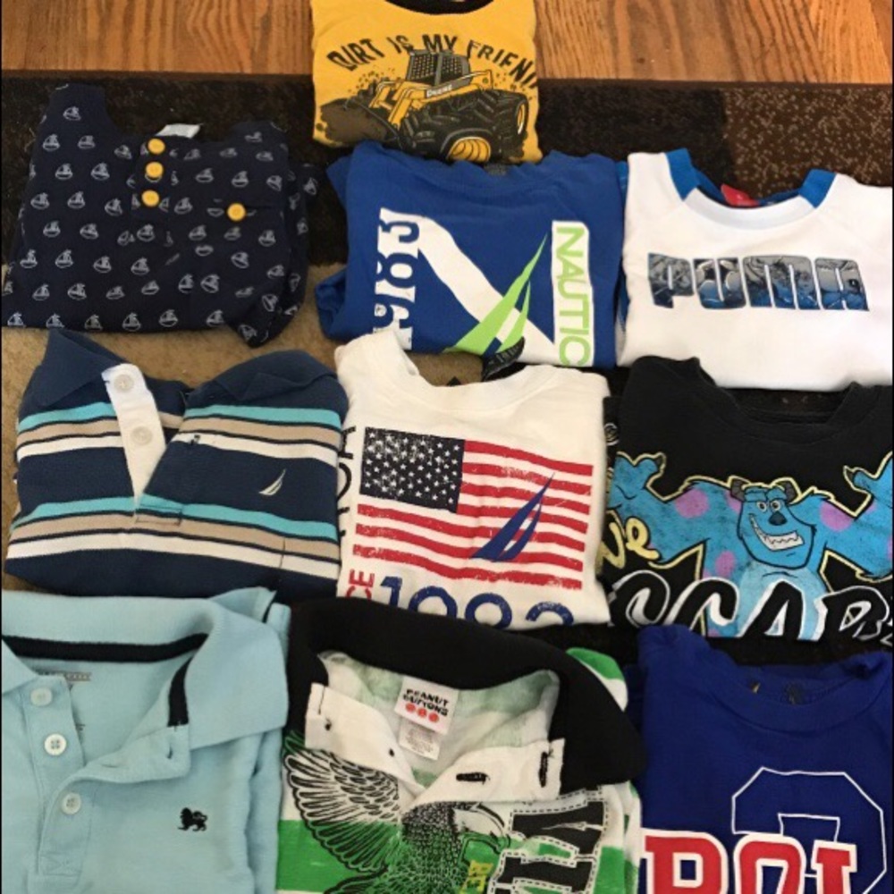 Bundle of toddler shirts