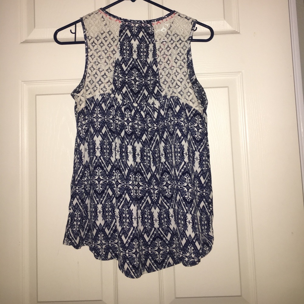 Patterned tank top - Picture 2 of 3