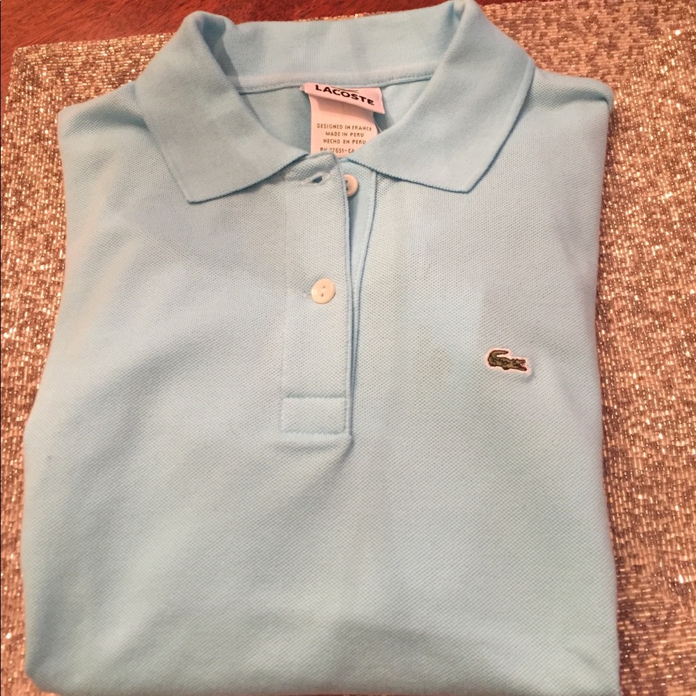 Brand new original Women's LACOSTE Stretch Polo.