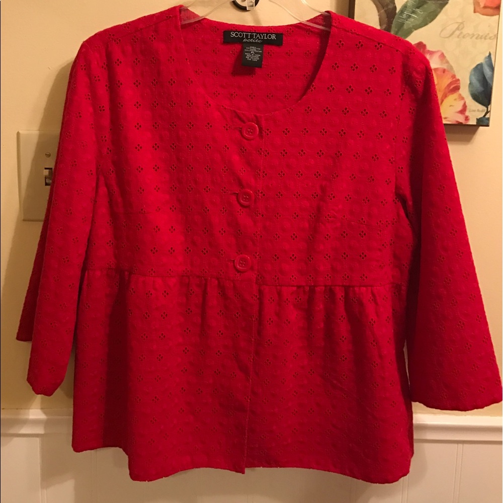 Scott Taylor Red PL Jacket