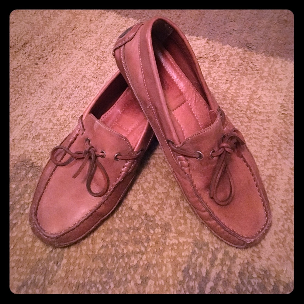 Bass Leather Casual Loafer Slip On Size 9.5 Men's