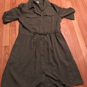 Military style dress