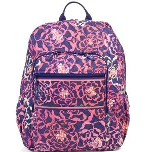Vera Bradley Katalina Pink Campus Tech Backpack