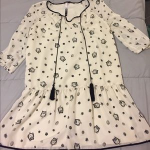 Owl print Kensie dress