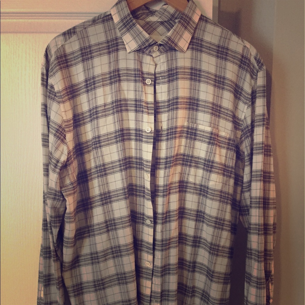 Billy Reid Long Sleeve Button Down