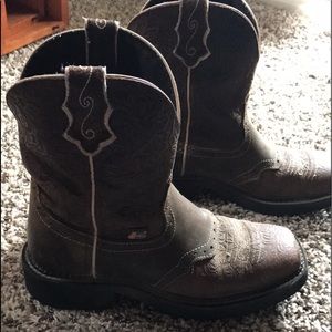 Justin cowgirl boots