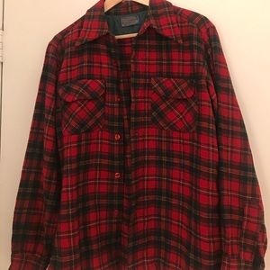 Authentic Pendleton wool flannel shirt