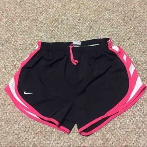 Black and Pink Nike Shorts