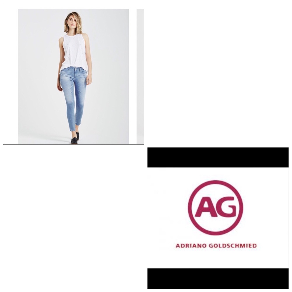 AG ( the stilt crop ) women's jeans