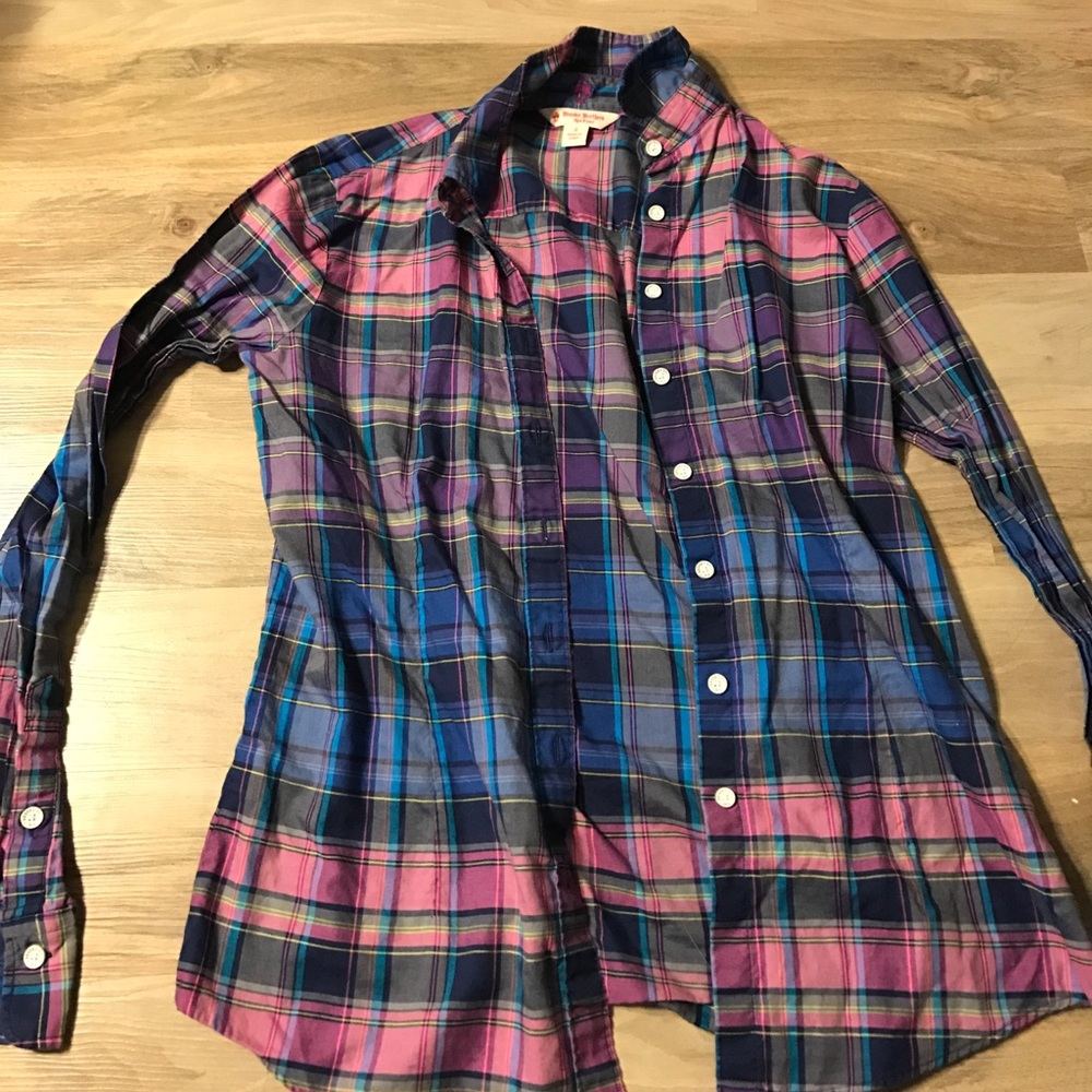 Long sleeve button down brooks brothers