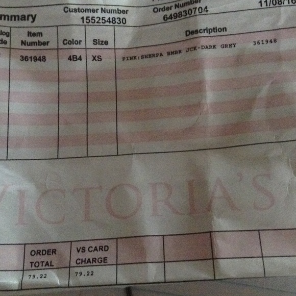 Vs pink reversible Sherpa - Picture 3 of 3