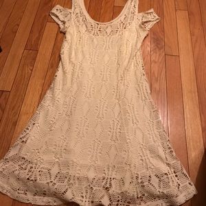 Cream Free People dress