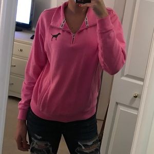 Pink VS PINK Quarter Zip