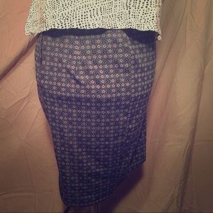 Fitted Knew Length Skirt