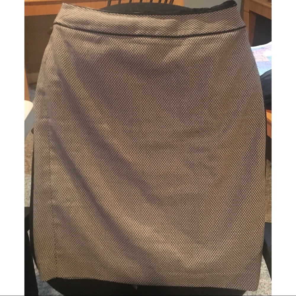 Business Pencil Skirt in B&W