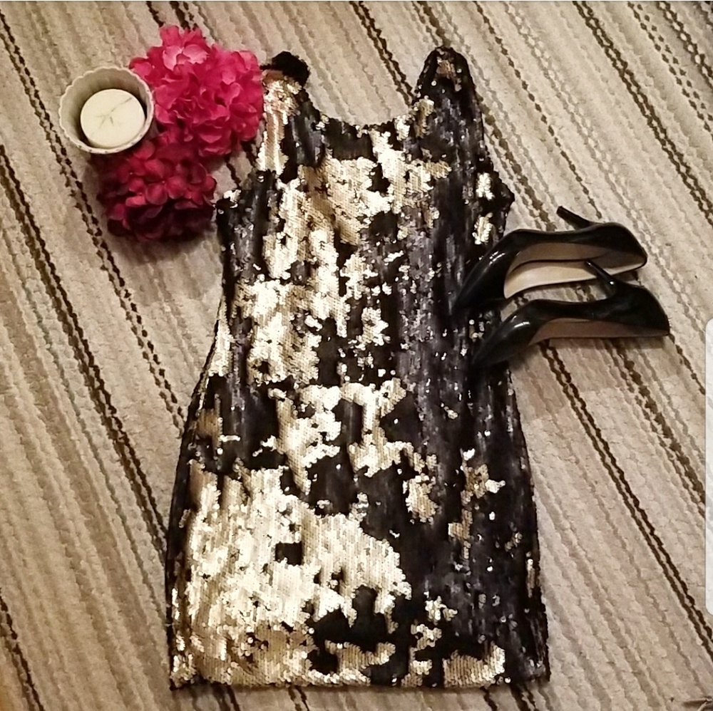 Mardi Gras Sequin Dress