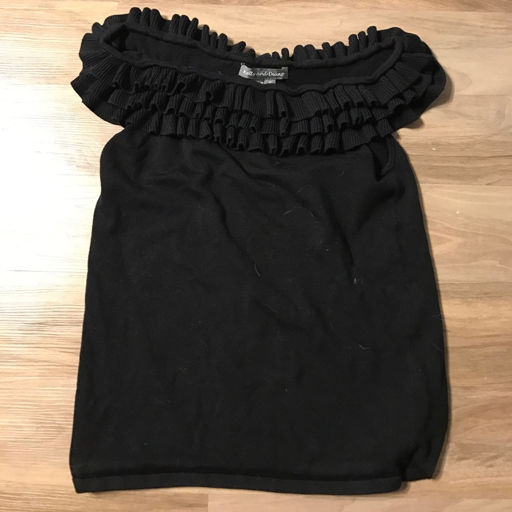 Black top grill tank top