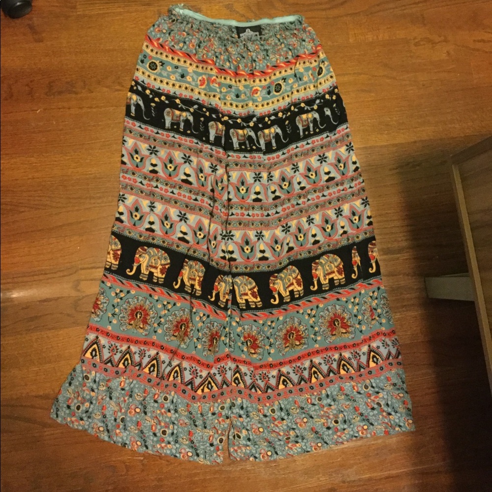 Angie boho elephant pants