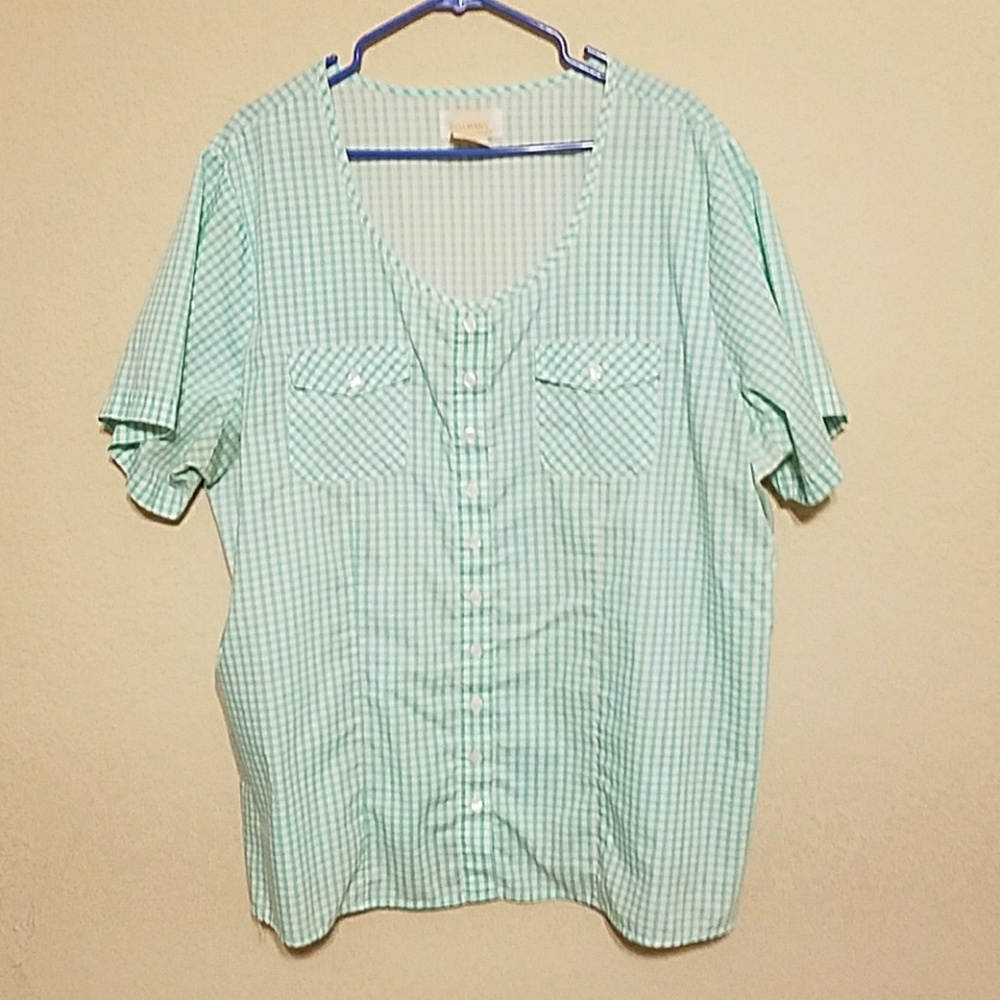 Checkered blouse
