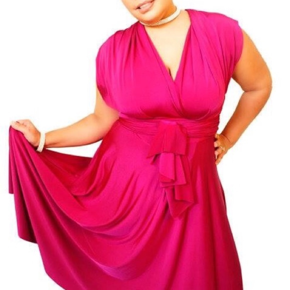 Ashley Stewart convertible dress